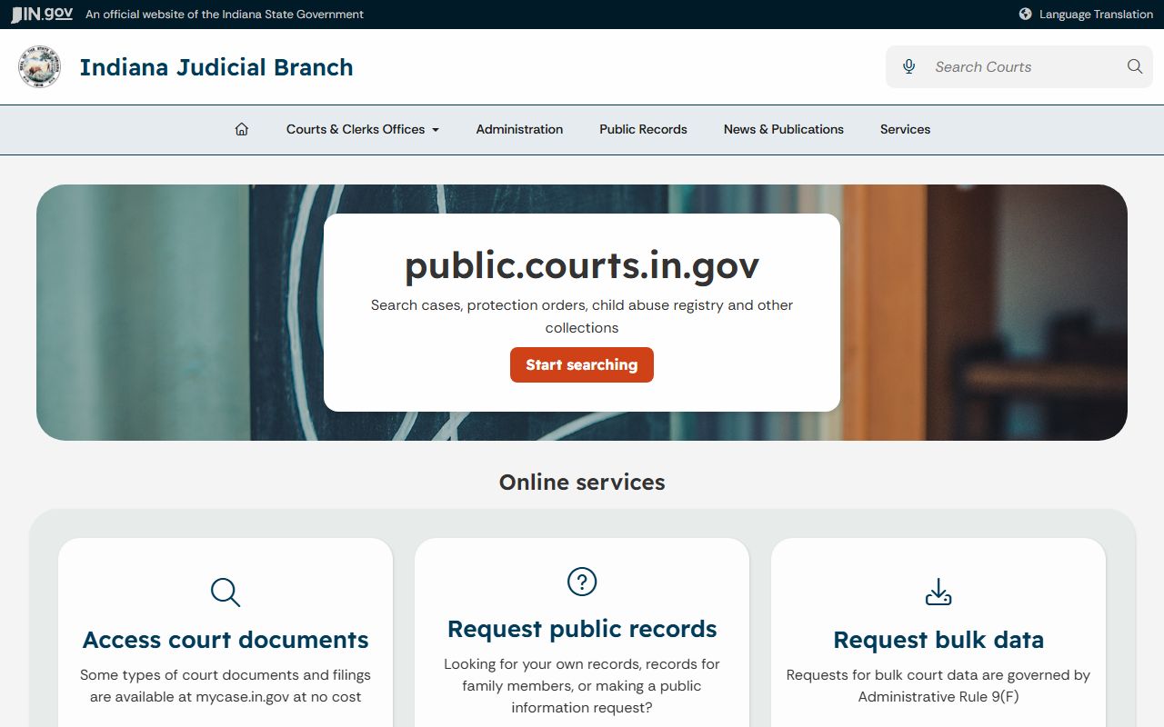Clinton County court records Indiana public records hub