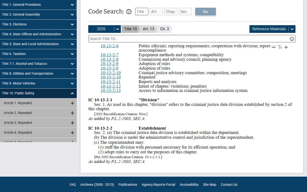 Clinton County criminal court records Indiana criminal history statute