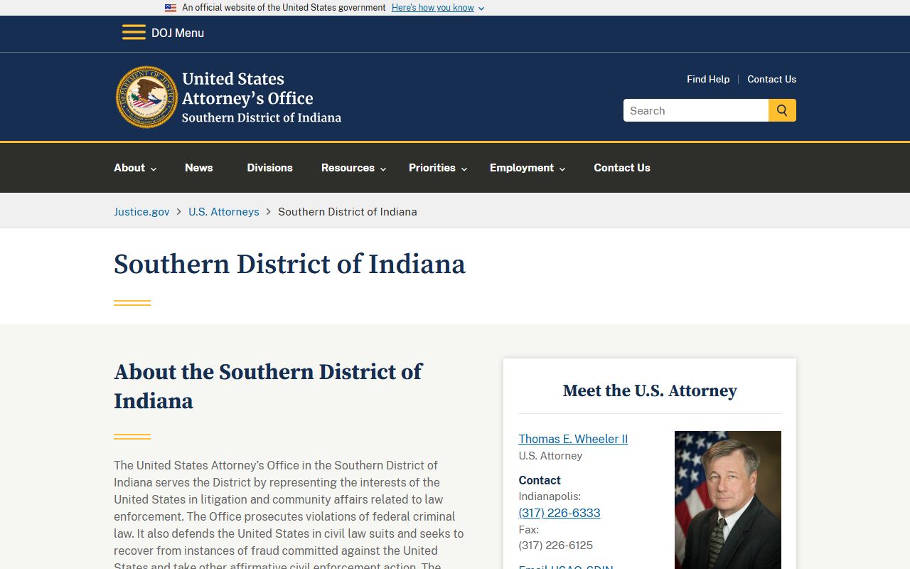 Clinton County criminal court records federal prosecution distinction